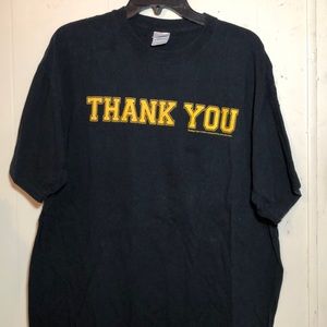 Thank you shirt